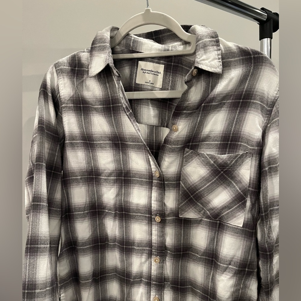 Abercrombie flannel shirt